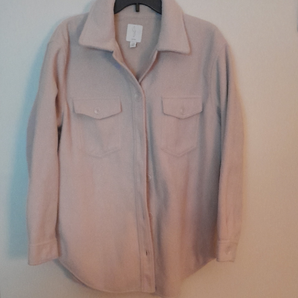 Soft Joie Light Pink Button-Down Shirt